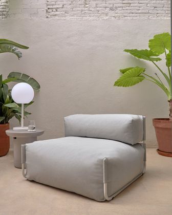 Kave Home Square Outdoor Lounge Fauteuil
