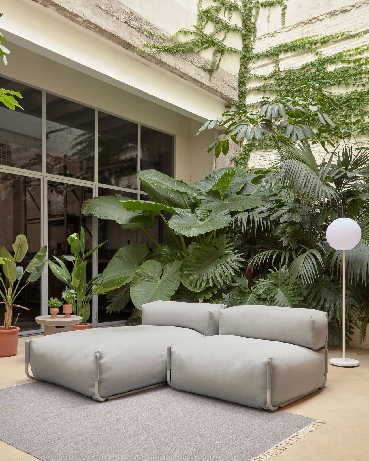 Kave Home Square Outdoor Lounge Fauteuil