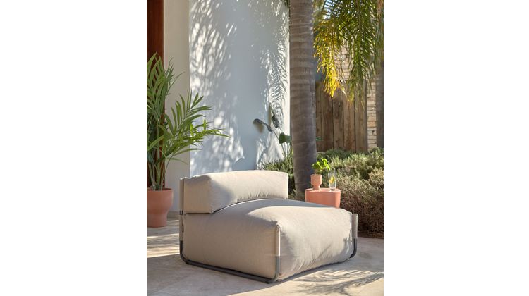 Kave Home Square Outdoor Lounge Fauteuil