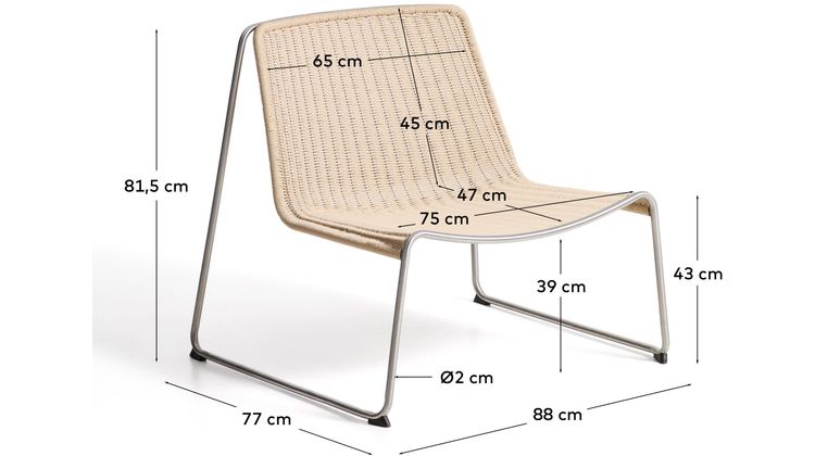 Kave Home Tavari Fauteuil