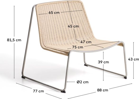 Kave Home Tavari Fauteuil
