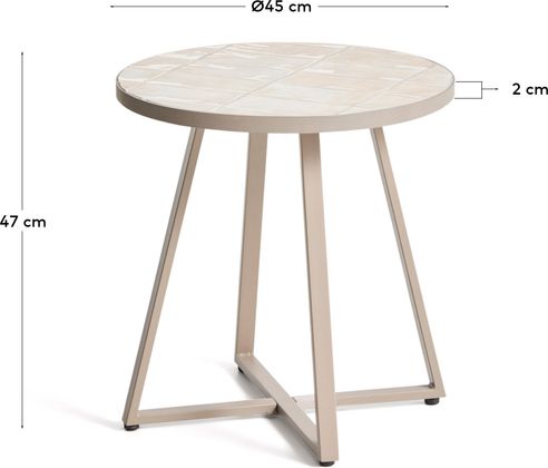 Kave Home Tella Bijzettafel