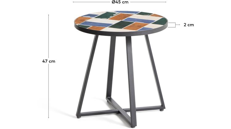 Kave Home Tella Bijzettafel