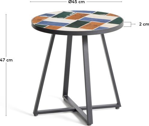 Kave Home Tella Bijzettafel