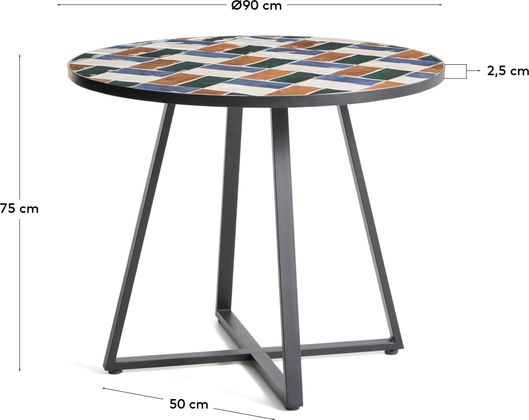 Kave Home Tella Outdoor Bistrotafel
