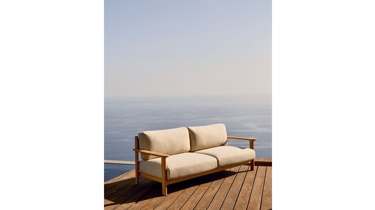 Kave Home Tirant Outdoor 3-Zitsbank