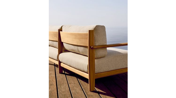Kave Home Tirant Outdoor 3-Zitsbank