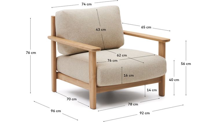 Kave Home Tirant Outdoor Fauteuil