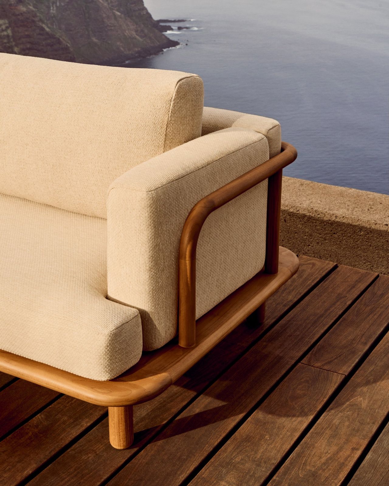 Kave Home Turqueta Outdoor 3-Zitsbank
