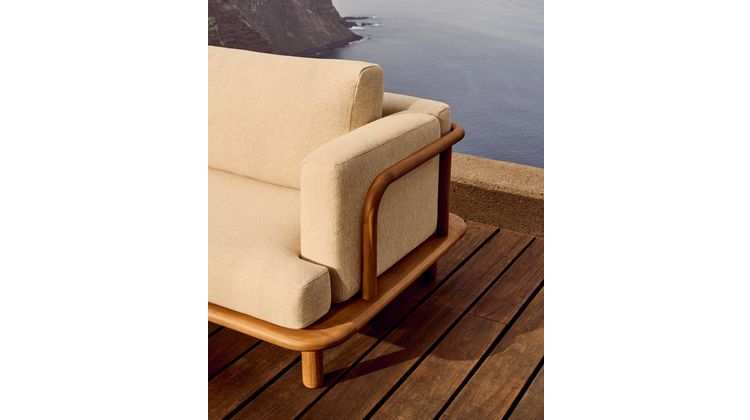 Kave Home Turqueta Outdoor 3-Zitsbank