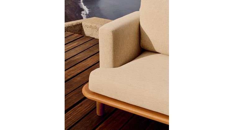 Kave Home Turqueta Outdoor 3-Zitsbank