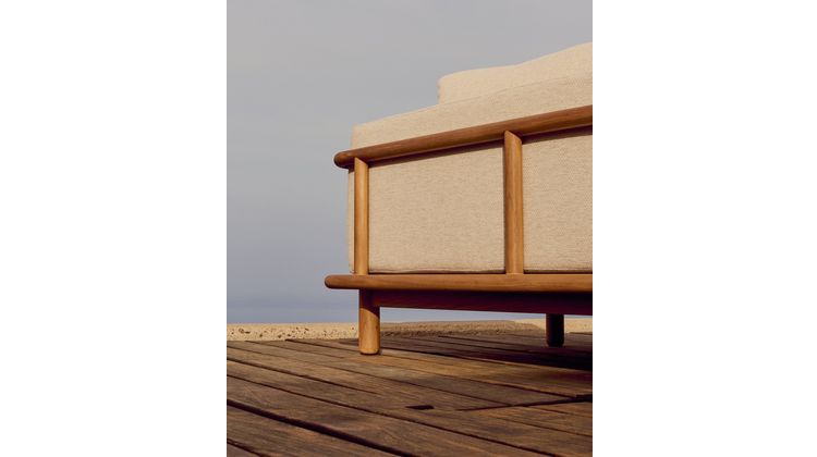 Kave Home Turqueta Outdoor 3-Zitsbank