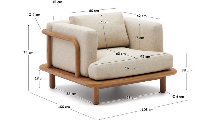 Kave Home Turqueta Outdoor Fauteuil
