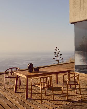 Kave Home Turqueta Uitschuifbare Tuintafel