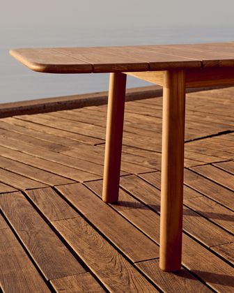 Kave Home Turqueta Uitschuifbare Tuintafel