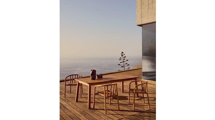 Kave Home Turqueta Uitschuifbare Tuintafel