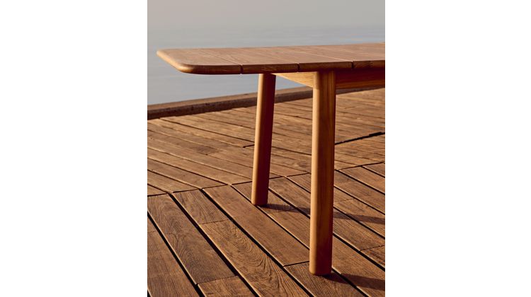 Kave Home Turqueta Uitschuifbare Tuintafel