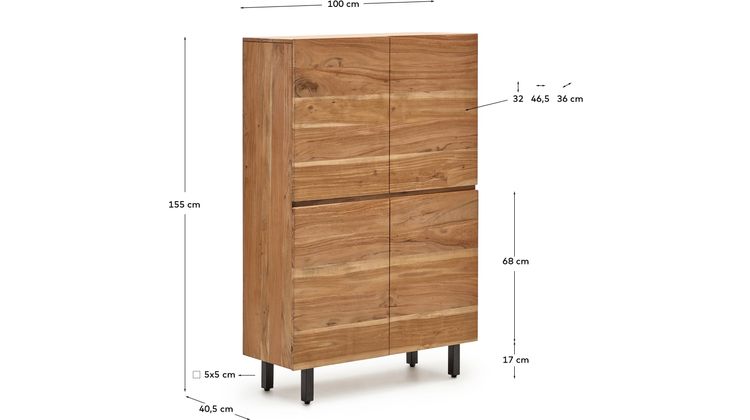 Kave Home Uxue Highboard