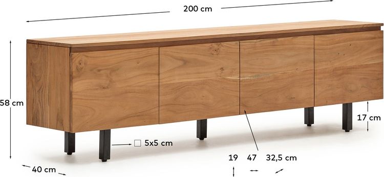 Kave Home Uxue Tv-meubel