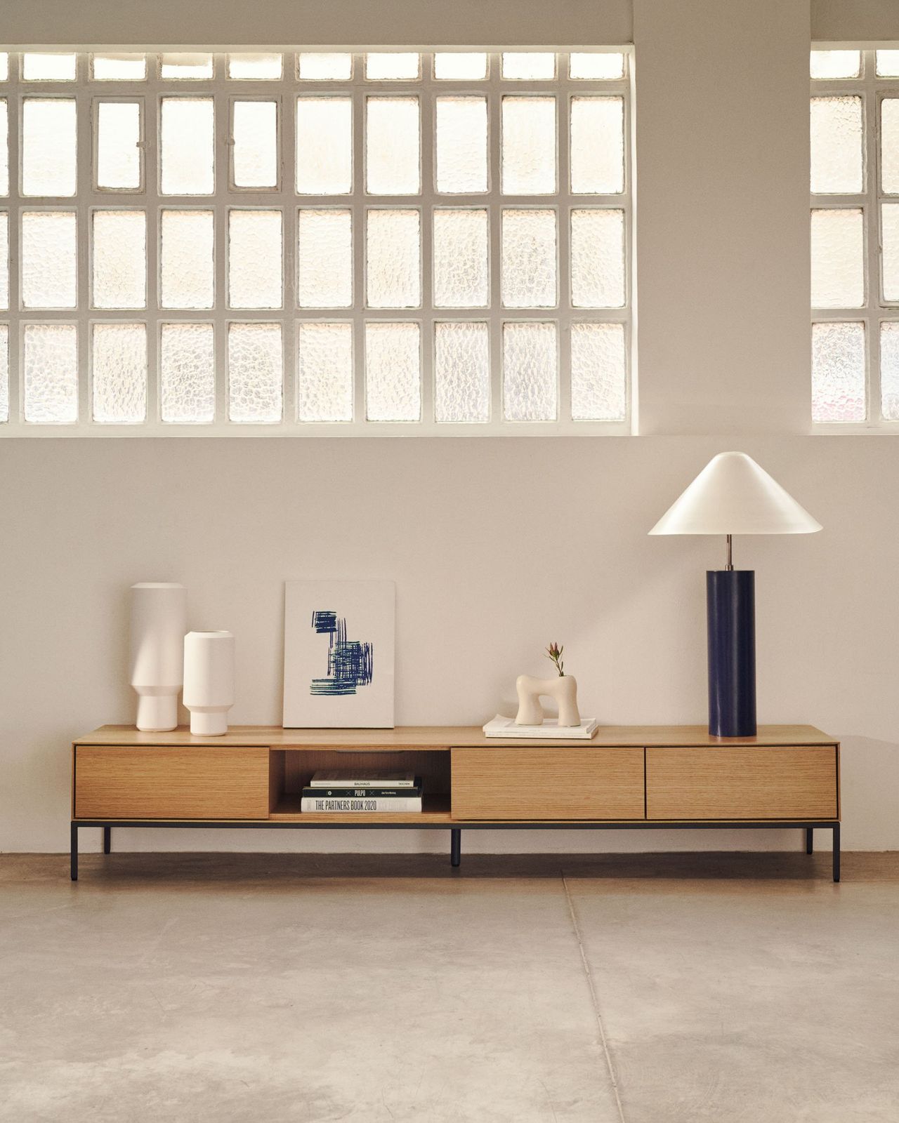 Kave Home Vedrana Eiken Tv-meubel