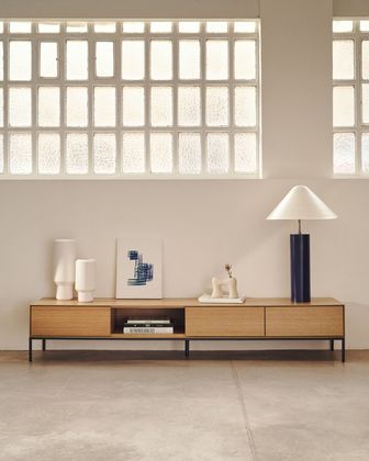 Kave Home Vedrana Eiken Tv-meubel