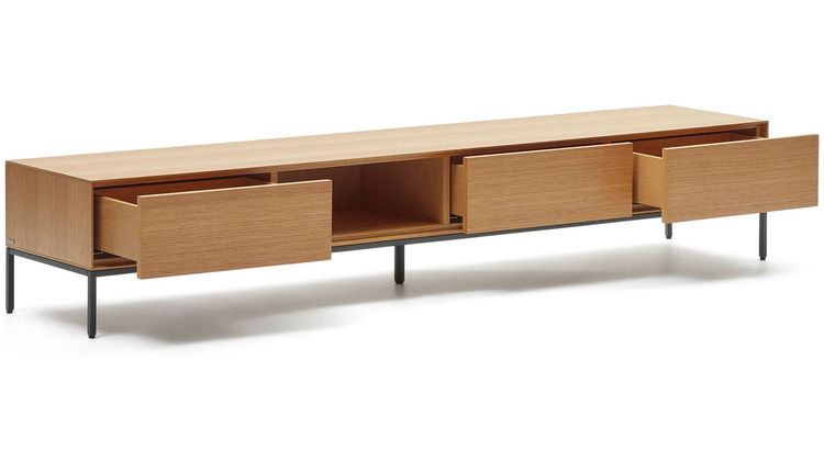 Kave Home Vedrana Eiken Tv-meubel
