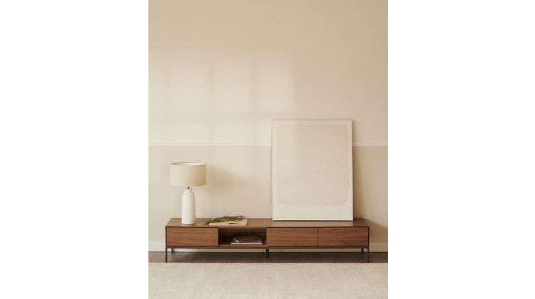 Kave Home Vedrana Walnoot Tv-meubel