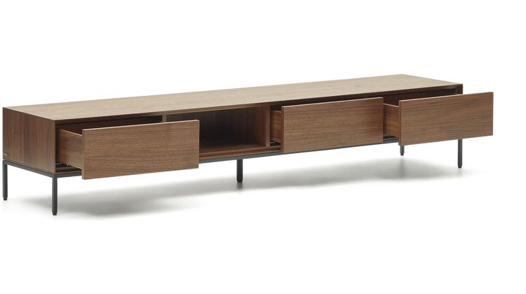 Kave Home Vedrana Walnoot Tv-meubel