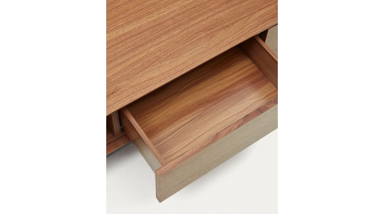 Kave Home Vedrana Walnoot Tv-meubel