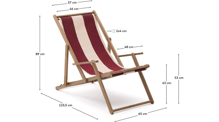 Kave Home Vilara Strandstoel