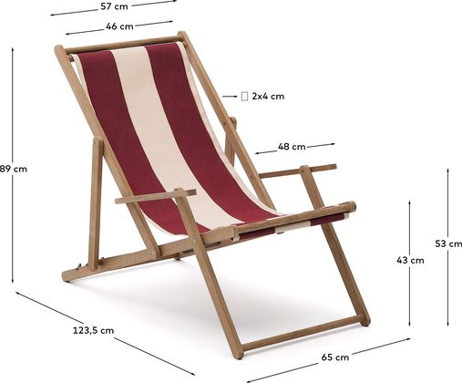 Kave Home Vilara Strandstoel