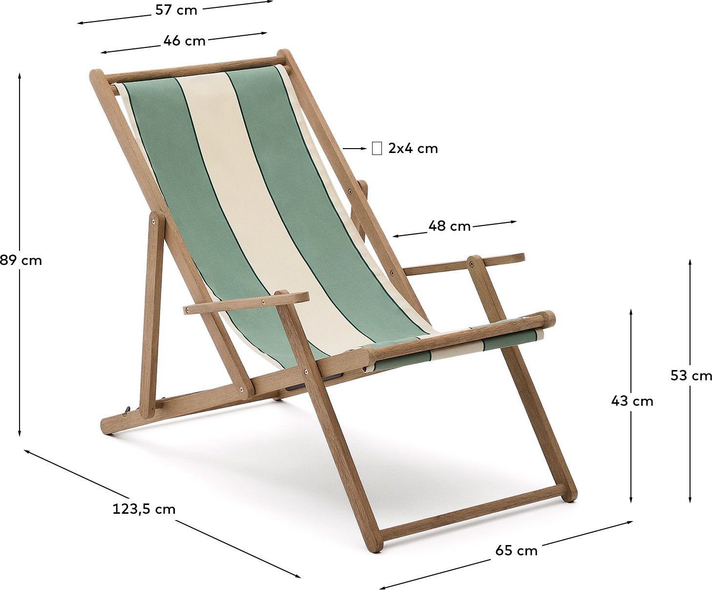Kave Home Vilara Strandstoel