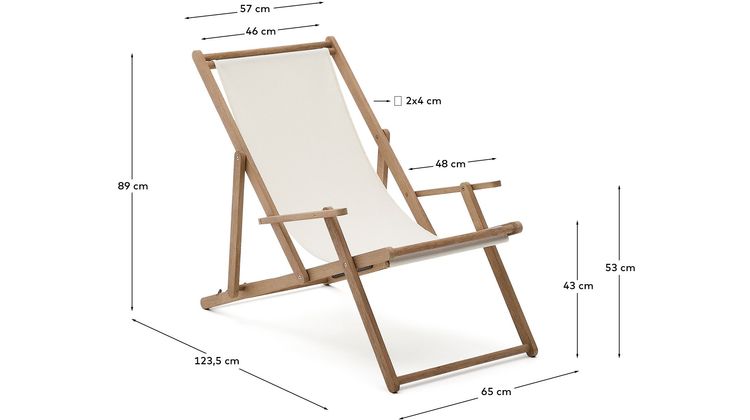 Kave Home Vilara Strandstoel