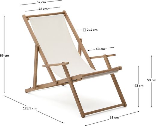 Kave Home Vilara Strandstoel