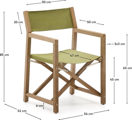 Kave Home Vilara Tuinstoel
