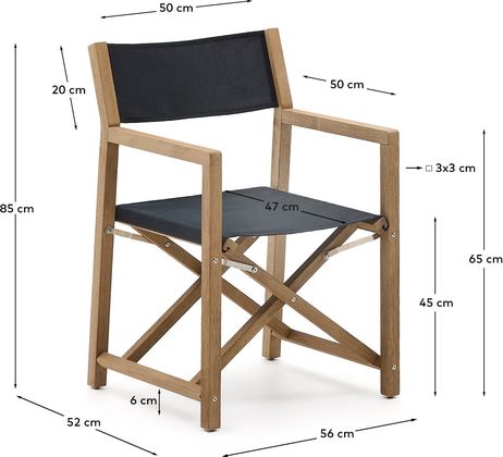 Kave Home Vilara Tuinstoel