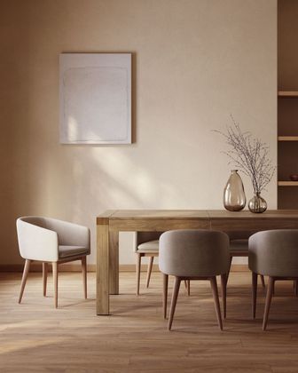 Kave Home Vivy Uitschuifbaar Eettafel