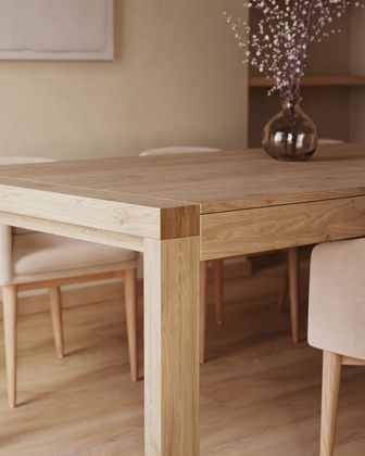 Kave Home Vivy Uitschuifbaar Eettafel