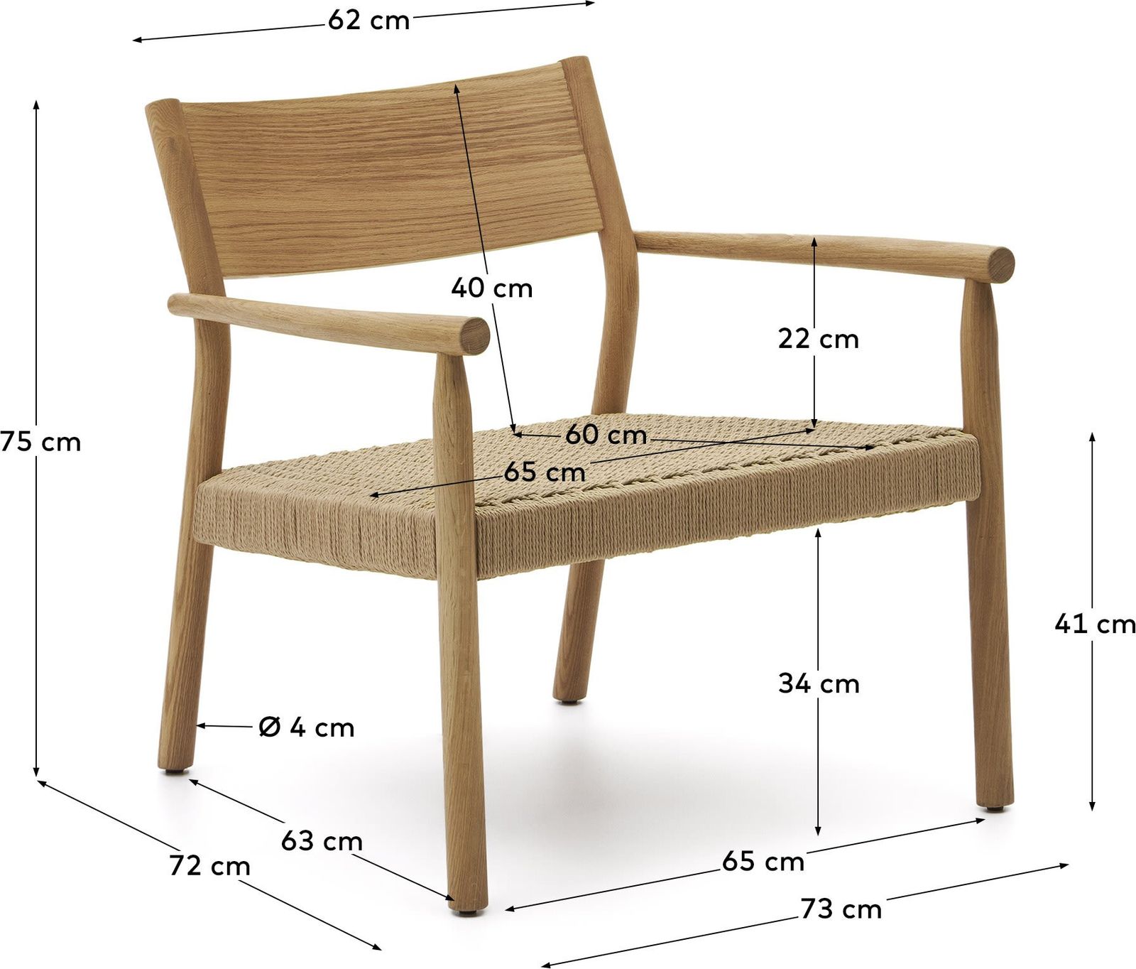 Kave Home Yalia Fauteuil
