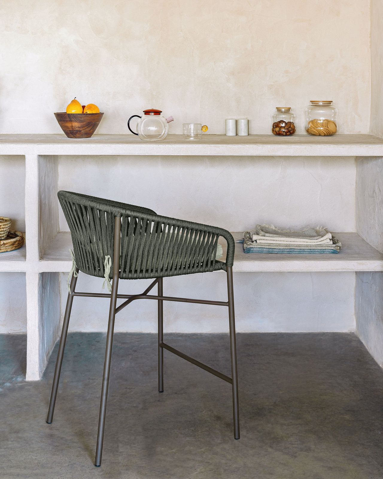 Kave Home Yanet Lage Tuin Barkruk