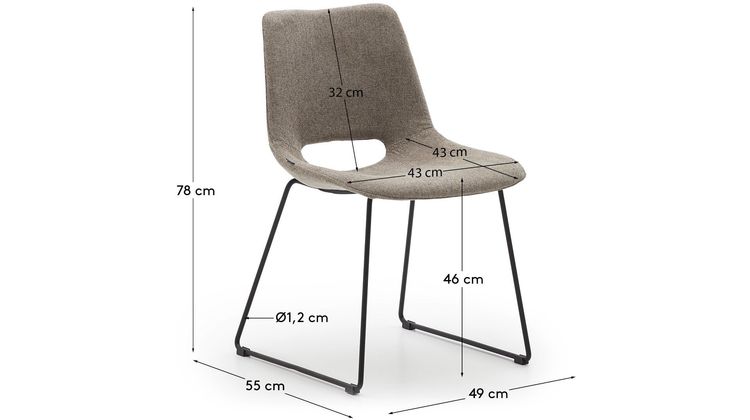 Kave Home Zahara Eetkamerstoel