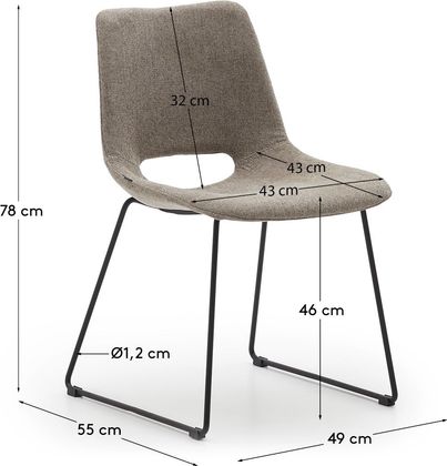 Kave Home Zahara Eetkamerstoel