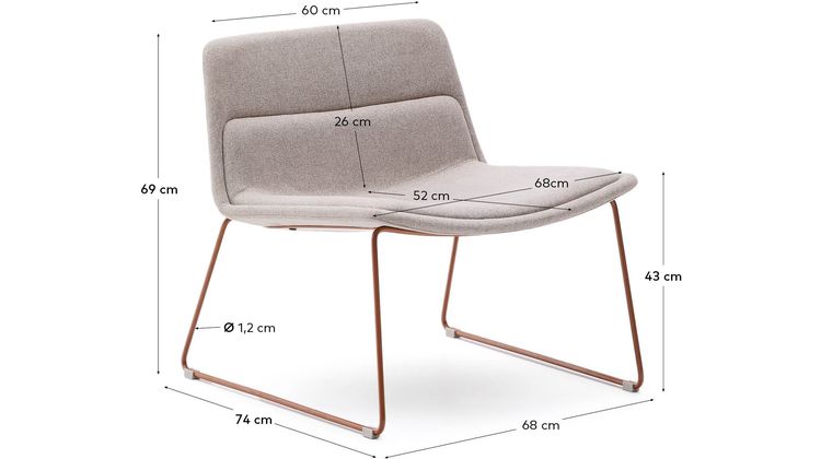 Kave Home Zahara Fauteuil