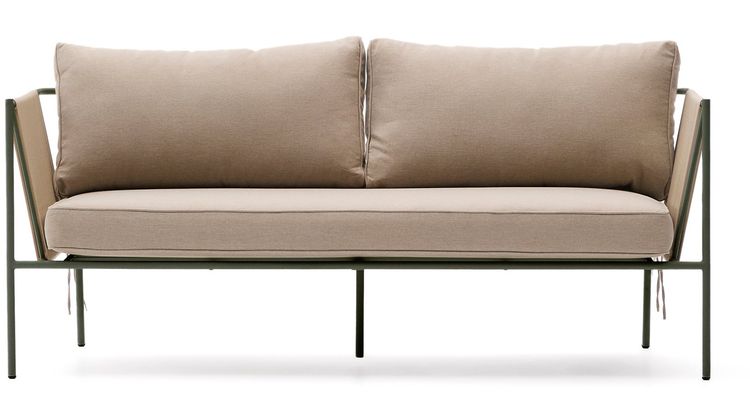 Kave Home Zivia Outdoor 3-Zitsbank