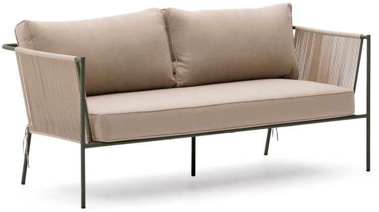 Kave Home Zivia Outdoor 3-Zitsbank