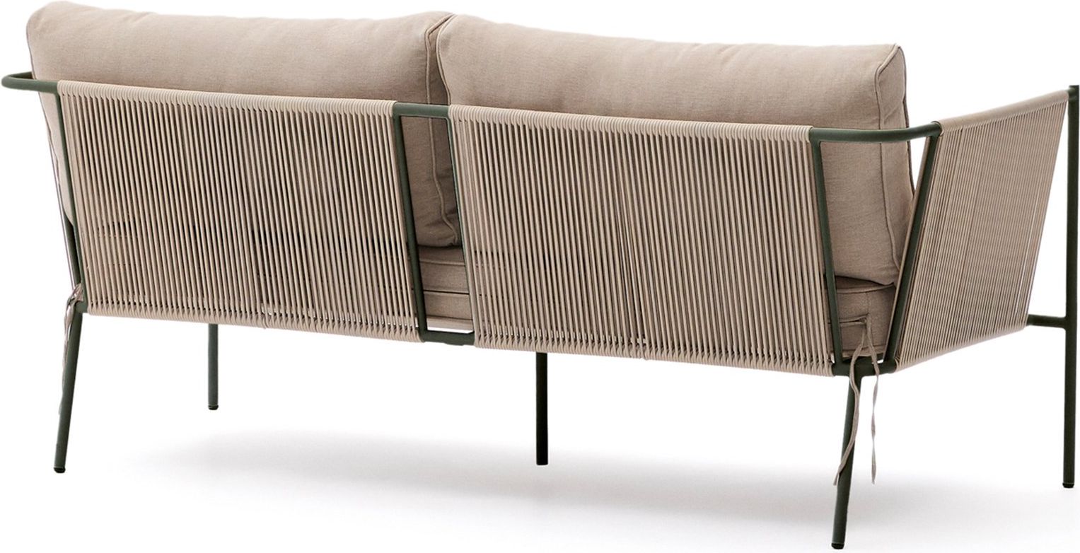 Kave Home Zivia Outdoor 3-Zitsbank