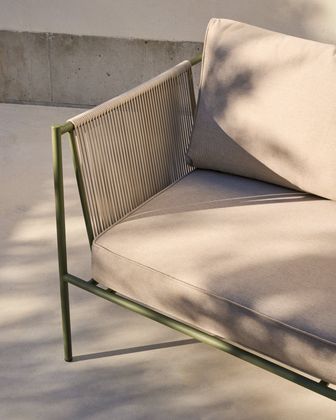 Kave Home Zivia Outdoor 3-Zitsbank