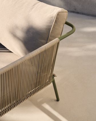 Kave Home Zivia Outdoor 3-Zitsbank