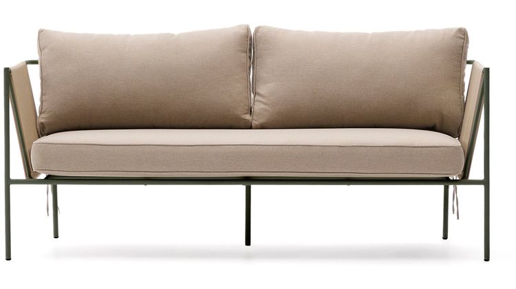 Kave Home Zivia Outdoor 3-Zitsbank