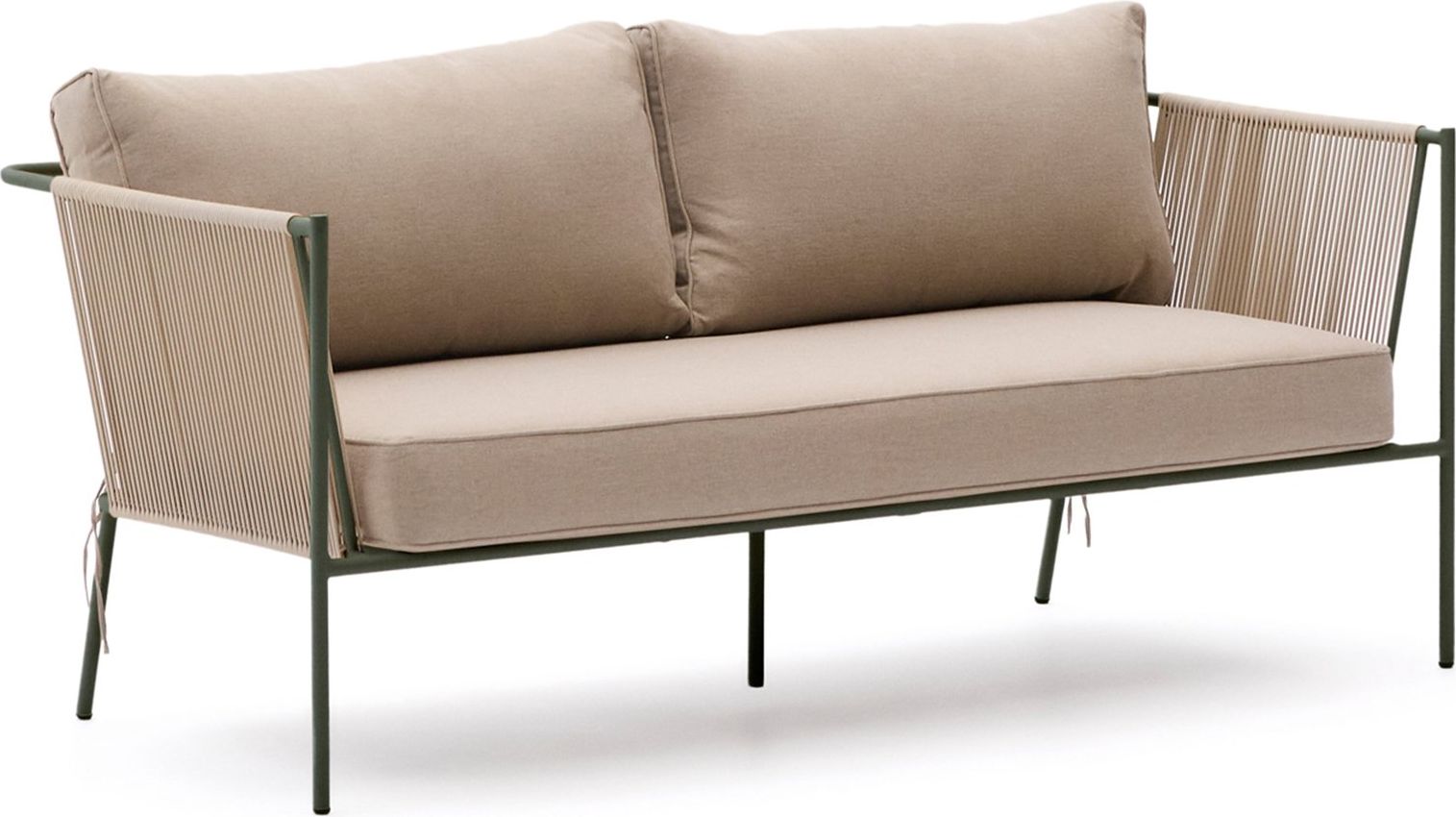 Kave Home Zivia Outdoor 3-Zitsbank